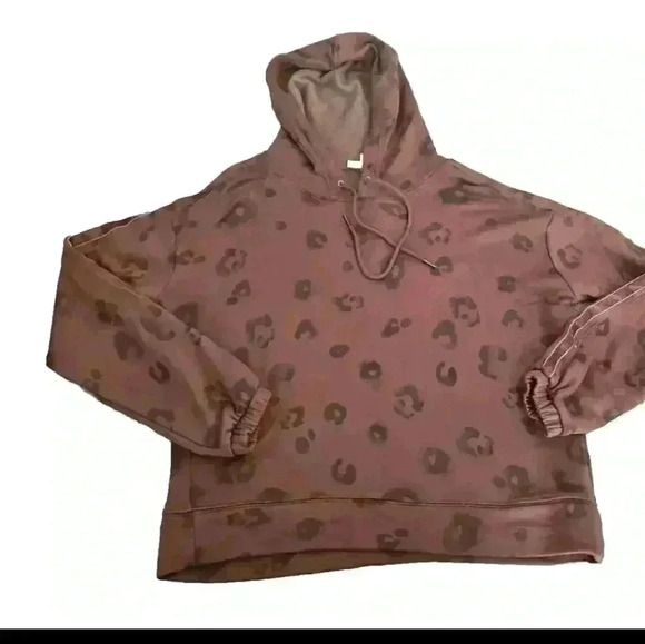 Splendid Womend Brown Leopard Print Corinna Hoodie XS - Picture 9 of 15